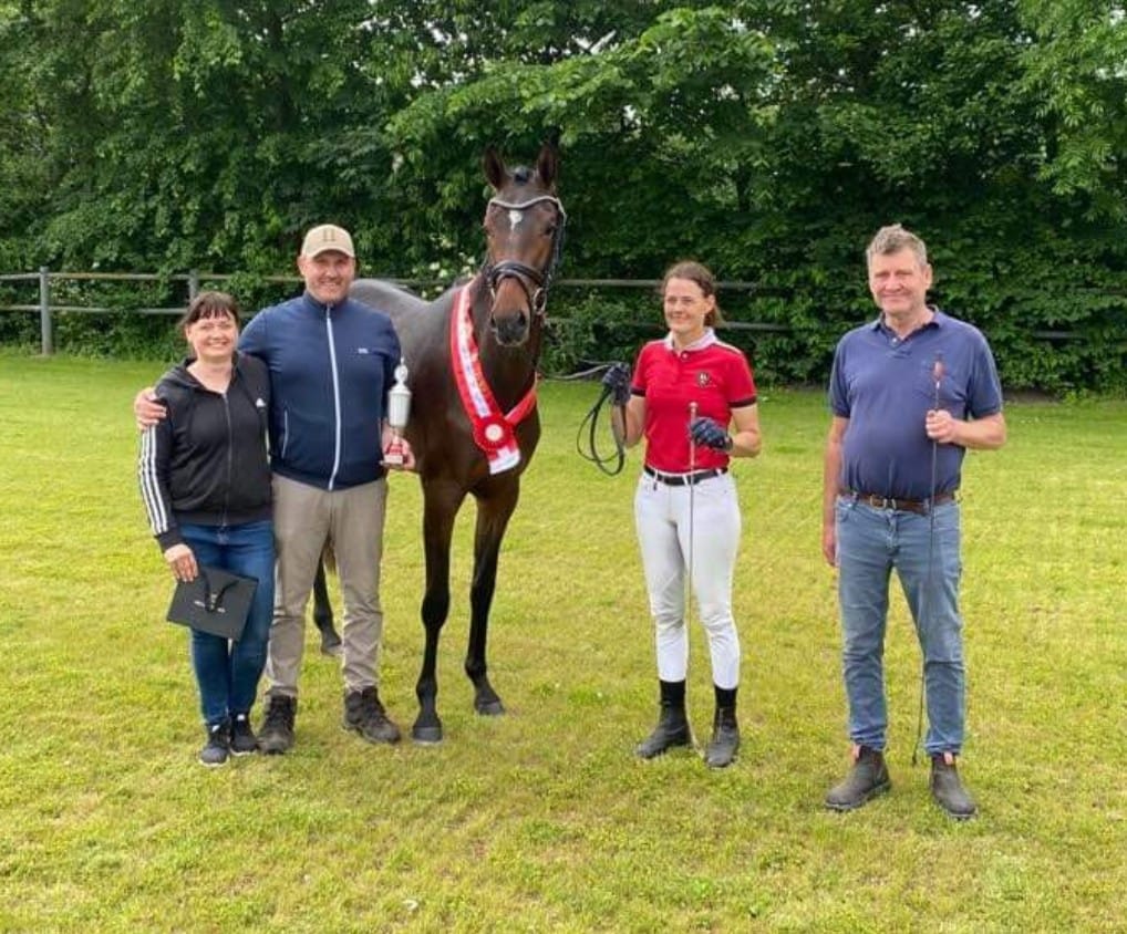 Farrell dominates at the Danish Warmblood 2-year-olds selections