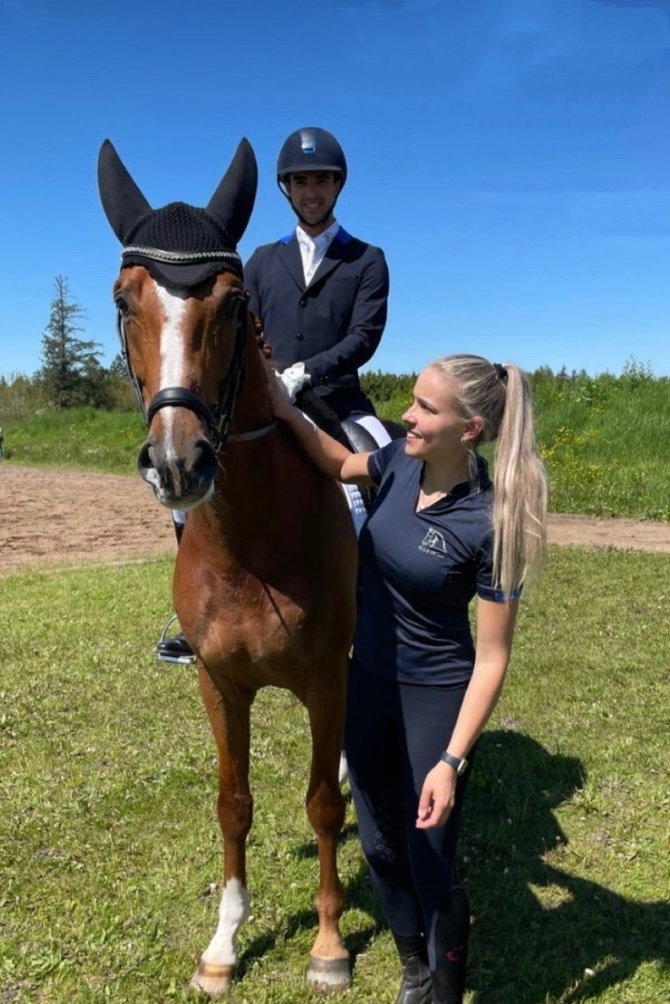 Busy week for Blue Hors with dressage show and young horse competitions